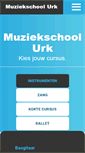 Mobile Screenshot of muziekschoolurk.nl